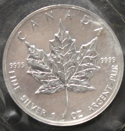 E-TRANSFER ONLY -  1oz. 1994 CANADIAN SILVER MAPLE LEAF COIN