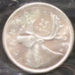 1964 CANADIAN 25-CENT ICCS MS-64 (HEAVY CAMEO)