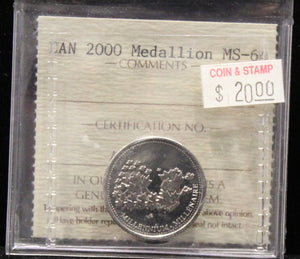 2000 CANADIAN MEDALLION ICCS MS - 64