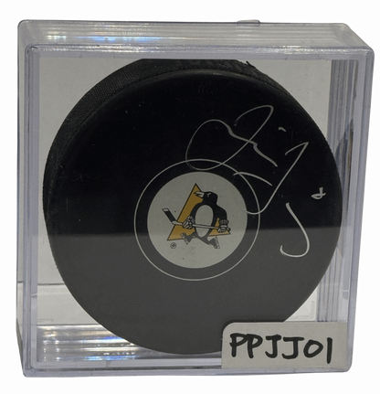 PITTSBURGH PENGUINS - JAROMIR JAGR AUTO PUCK
