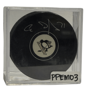 PITTSBURGH PENGUINS - EVGENI MALKIN AUTO PUCK