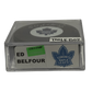 TORONTO MAPLE LEAFS - ED BELFOUR AUTO PUCK