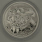 [AUCTION ONLY] 2015 2oz $200 COASTAL WATERS OF CANADA  FINE SILVER COIN
