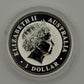 [AUCTION ONLY] 2002 1oz THE AUSTRALIAN LUNAR FINE SILVER COIN SERIES: YEAR OF THE HORSE GILDED EDITION