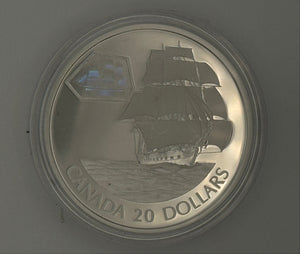 [AUCTION ONLY] 2001 1oz $20 THE MARCO POLO TRANSPORTATION COIN