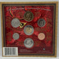 [AUCTION ONLY] 2004 HOLIDAY GIFT SET - COLOURIZED SANTA CLAUS QUARTER - FIRST IN SERIES