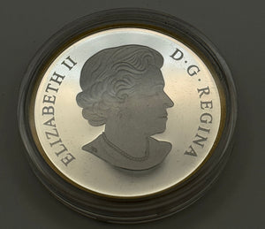 [AUCTION ONLY] 2014 1oz $20 NANABOOZHOO AND THE THUNDERBIRD FINE SILVER COIN