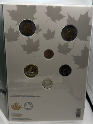 [AUCTION ONLY] 2019 COMMEMORATIVE COLLECTOR KEEPSAKE D-DAY 6-COIN SET WITH COLOURIZED TOONIE