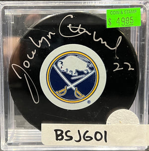 BUFFALO SABRES - JOCELYN GUEVREMONT AUTO PUCK