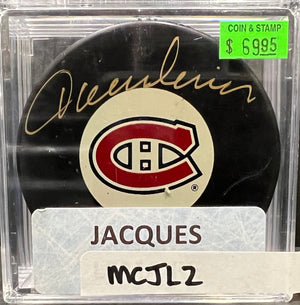 MONTREAL CANADIEN - JACQUES LEMAIRE AUTO PUCK