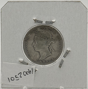 1900 CIRCULATION 25-CENT COIN - UNGRADED - Q5 - AS PICTURED