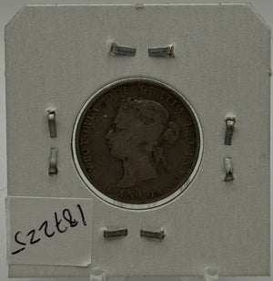1872 CIRCULATION 25-CENT COIN - UNGRADED - H Q2 LARGE 2- AS PICTURED