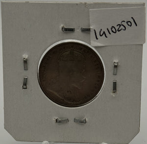 1910 CIRCULATION 25-CENT COIN - UNGRADED - AS PICTURED