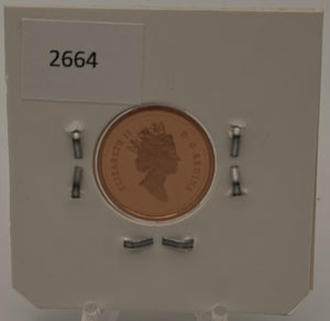 2001 CANADA CIRCULATION 1-CENT