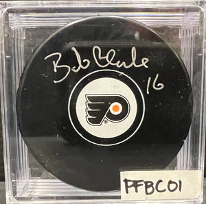 PHILADELPHIA FLYERS - BOBBY CLARKE AUTO PUCK