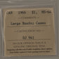1966 CANADA CIRCULATION SILVER DOLLAR - LARGE BEADS; CAMEO - MS-64 - AS PICTURED