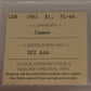 1961 CANADA CIRCULATION SILVER DOLLAR - CAMEO - PL-64 - AS PICTURED