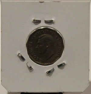 1947 CANADIAN FIVE-CENT - UNGRADED - AS PICTURED