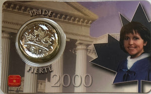 2000 25c MILLENNIUM: PRIDE (JANUARY)