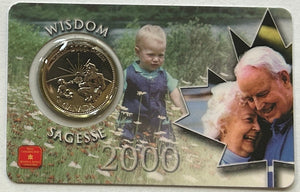 2000 25c MILLENNIUM: WISDOM (SEPTEMBER)