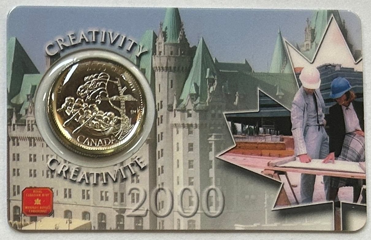 2000 25c MILLENNIUM: CREATIVITY (OCTOBER)
