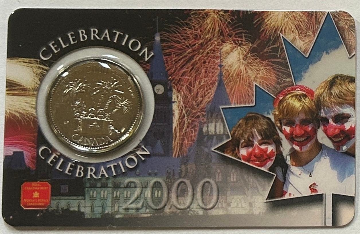 2000 25c MILLENNIUM: CELEBRATION (JULY)