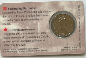 2000 25c MILLENNIUM: CELEBRATION (JULY)