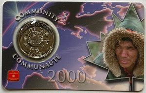 2000 25c MILLENNIUM: COMMUNITY (DECEMBER)