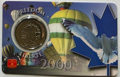 2000 25c MILLENNIUM: FREEDOM (NOVEMBER)