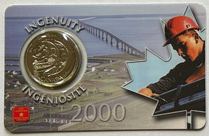 2000 25c MILLENNIUM: INGENUITY (FEBRUARY)