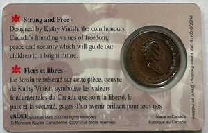 2000 25c MILLENNIUM: FREEDOM (NOVEMBER)