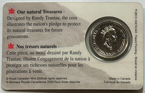 2000 25c MILLENNIUM: NATURAL LEGACY (MAY)