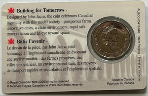 2000 25c MILLENNIUM: INGENUITY (FEBRUARY)