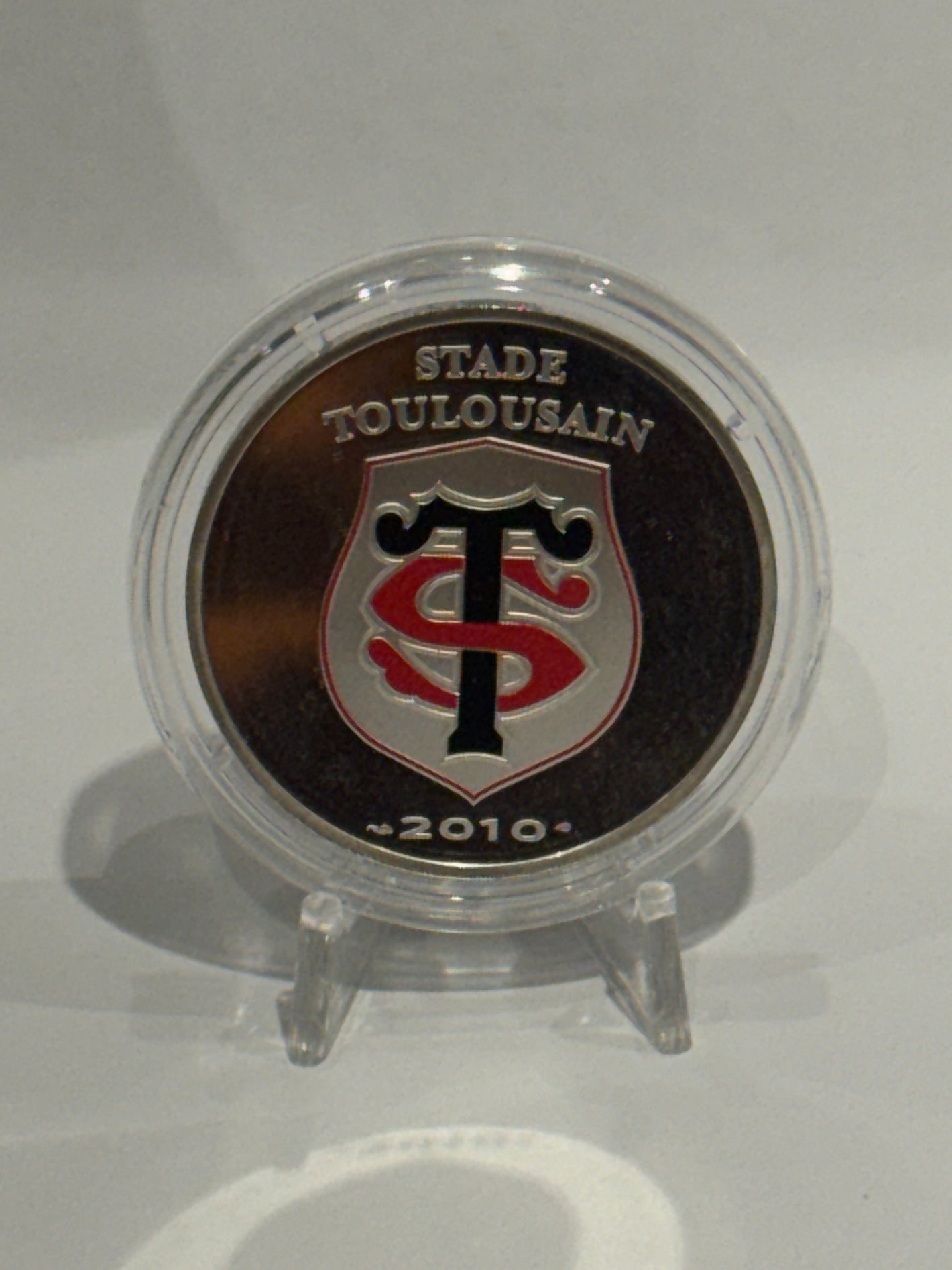 [AUCTION ONLY] 2010 10 EURO STADE TOULOUSAIN RUGBY SILVER PROOF