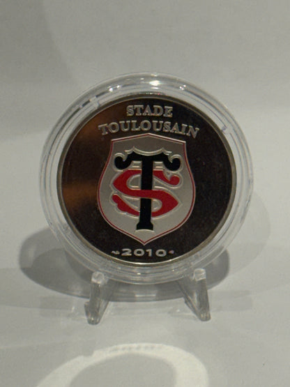 [AUCTION ONLY] 2010 10 EURO STADE TOULOUSAIN RUGBY SILVER PROOF