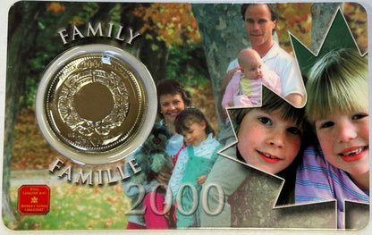 2000 25c MILLENNIUM: FAMILY (AUGUST)