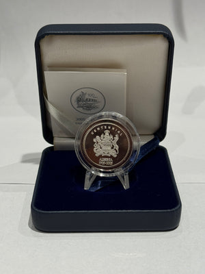 [AUCTION ONLY] 2005 ALBERTA CENTENNIAL MEDALLION FINE SILVER