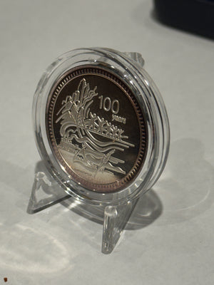[AUCTION ONLY] 2005 ALBETA CENTENNIAL MEDALLION FINE SILVER