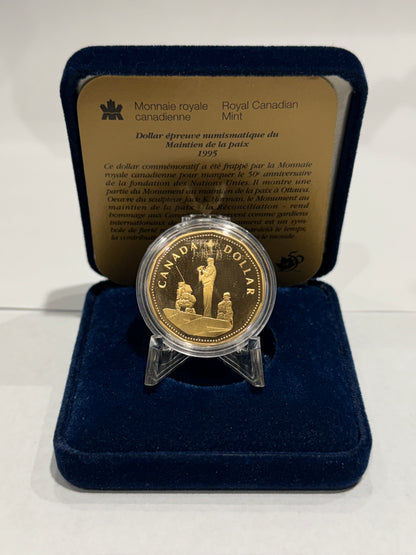 [AUCTION ONLY] 1995 $1 PEACEKEEPING PROOF