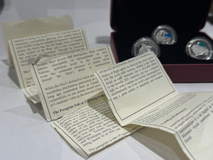 [AUCTION ONLY] 2011 25c OUR LEGENDARY NATURE - STERLING SILVER 3-COIN SET