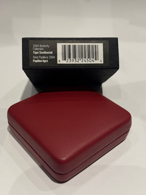 [AUCTION ONLY] 2004 BUTTERFLY COLLECTION TIGER SWALLOWTAIL- STERLING SILVER COIN