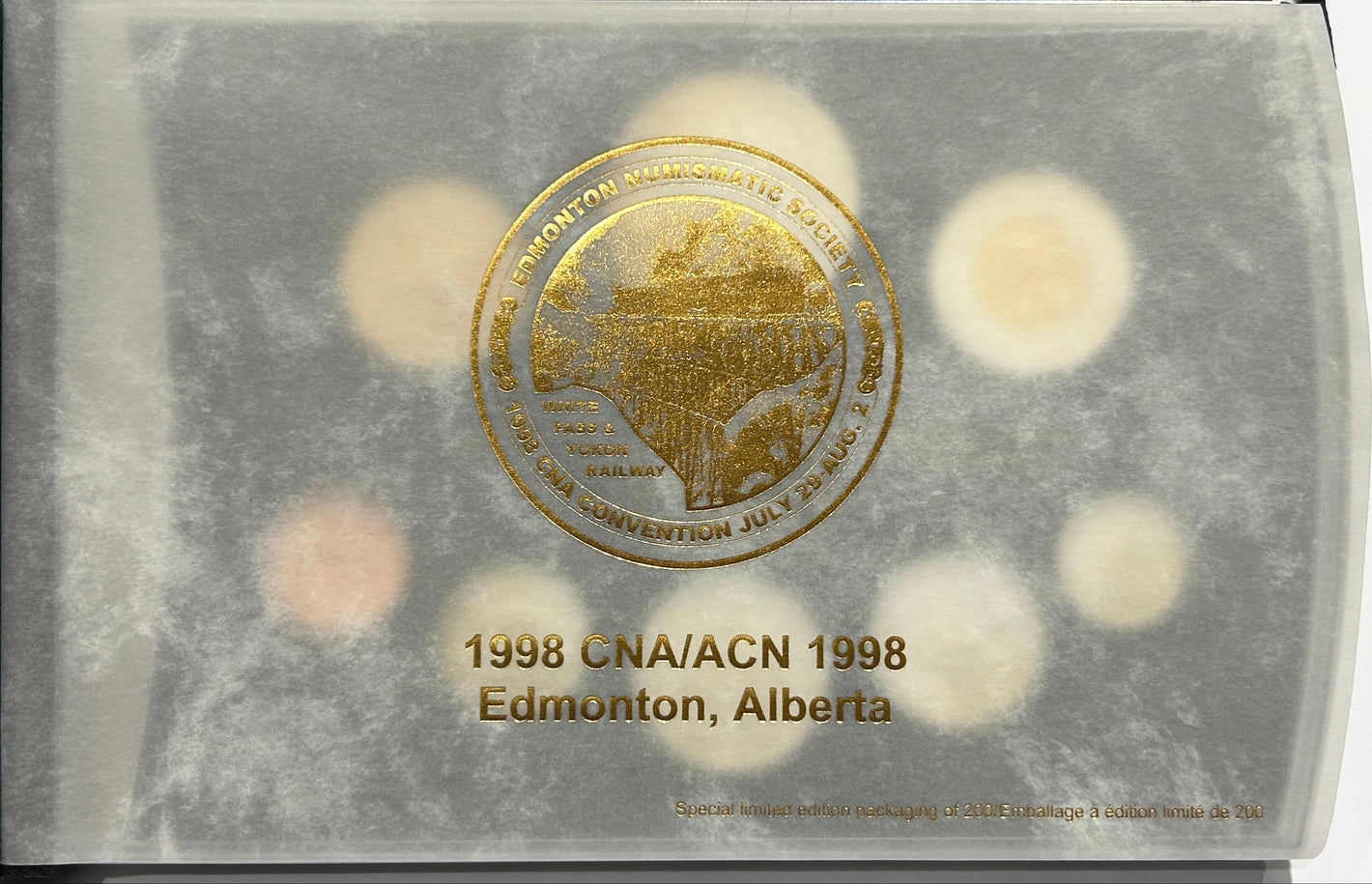 1998 PROOF SET - CELEBRATING 125 YEARS RCMP - GRC 1873-1998