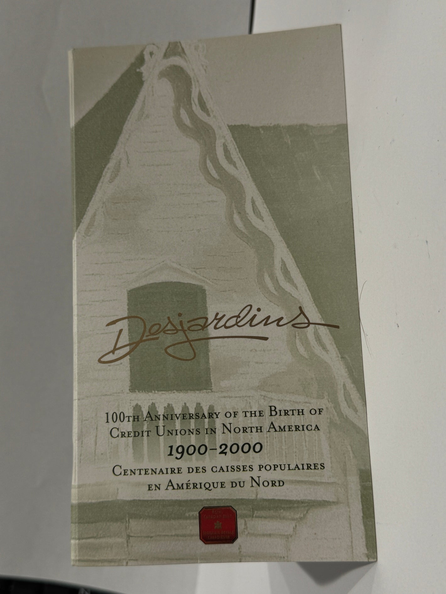 [AUCTION ONLY] 2000 10c BIRTH OF THE CREDIT UNIONS IN NORTH AMERICAN, 100TH ANNIVERSARY - STERLING SILVER COIN
