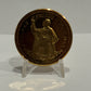 [AUCTION ONLY] 1984 CANADA PAPAL VISIT GOLD PLATED POPE JOHN PAUL II MEDAL