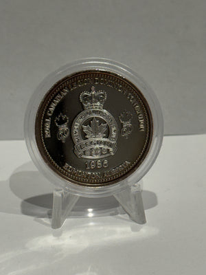 [AUCTION ONLY] ROYAL CANADIAN LEGION 1926-1986 DIAMOND JUBILEE SOUVENIR MEDALLION