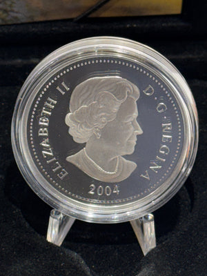 [AUCTION ONLY] 2004 THE MAJESTIC MOOSE $5 LIMITED-EDITION STAMP AND COIN SET
