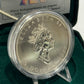 [AUCTION ONLY] 2002 $5 ANNIVERSARY LOON HOLOGRAM 1 OZ PURE SILVER COIN