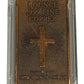 1oz FAITH-STRENGTH-COURAGE | JOSHUA1:9 BIBLE VERSE COPPER BAR