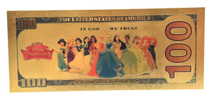 $100 DISNEY: BRAVE NOVELTY GOLD FOIL NOTES