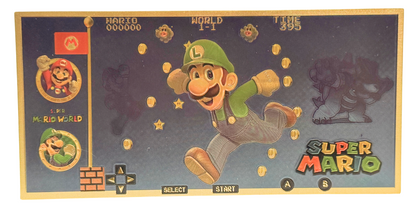 SUPER MARIO: LUIGI NOVELTY GOLD FOIL NOTES